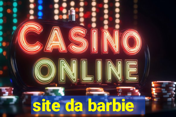 site da barbie - jogos